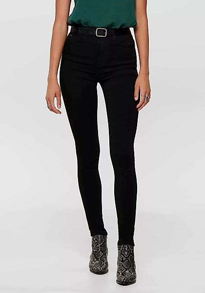 ONLY Skinny-fit-Jeans "ONLFOREVER BLACK LIFE HW SK SOO796C NOOS" günstig online kaufen