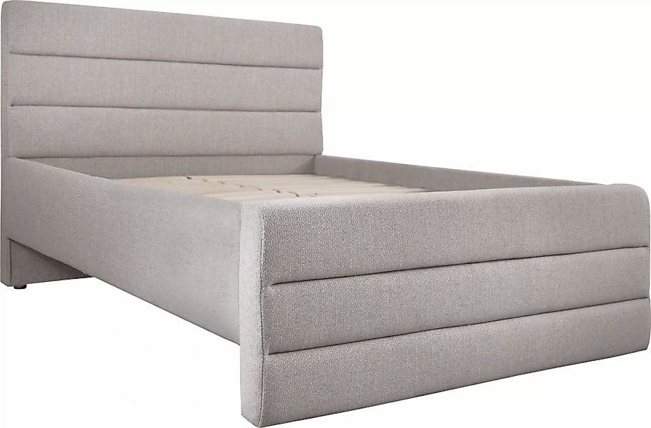 OTTO products Polsterbett "Merrit", Quernaht im Kopf- und Fußteil, in 5 Bre günstig online kaufen