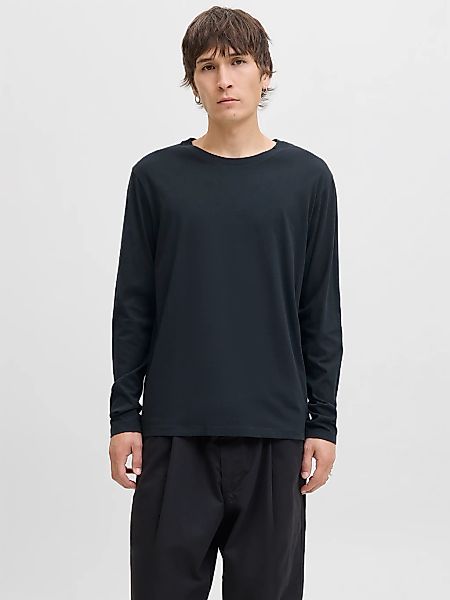 Jack & Jones Rundhalsshirt "JJEORGANIC BASIC TEE LS O-NECK NOOS" günstig online kaufen