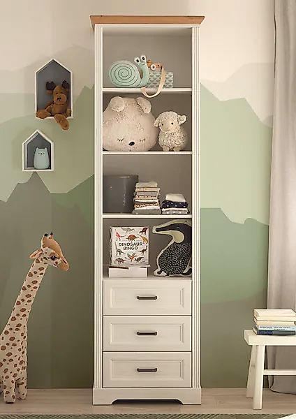 Begabino Standregal »Jasmin« mit 4 offenen Fächern, Regal Kinderzimmer mit günstig online kaufen