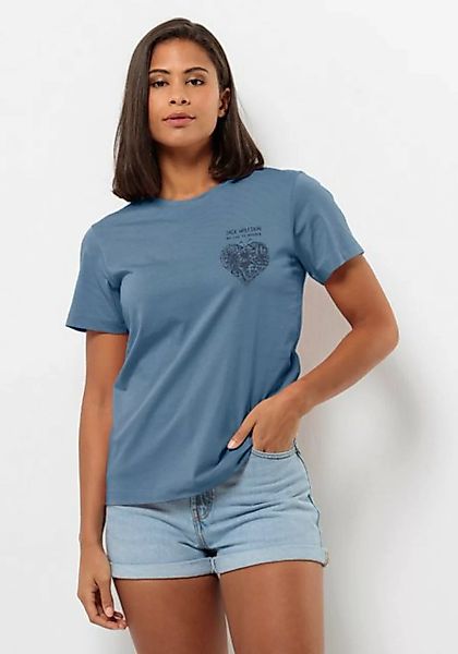 Jack Wolfskin T-Shirt DISCOVER HEART T W günstig online kaufen