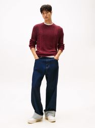 Tommy Jeans Strickpullover BADGE CABLE Slim günstig online kaufen