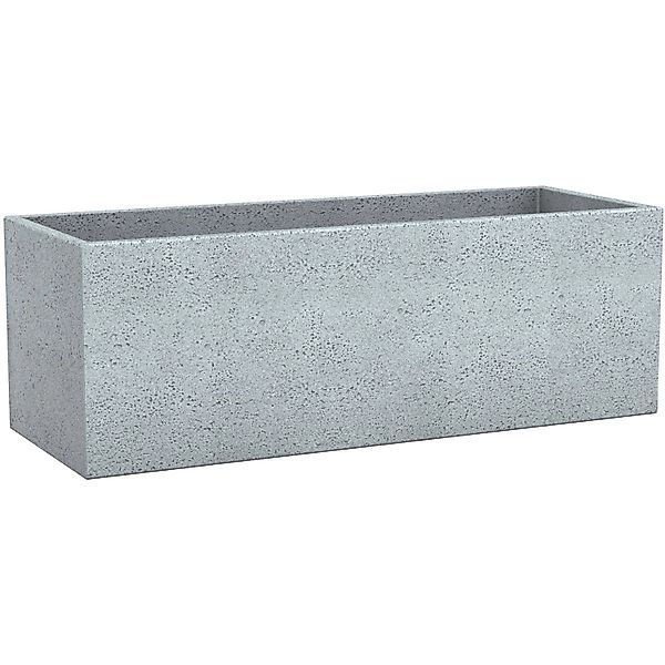 Scheurich Pflanzgefäß C-Cube Long 80 cm Stony Black günstig online kaufen