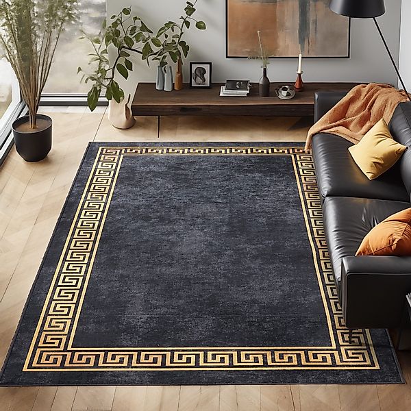Carpettex Designteppich Mäander-Design, Läufer, Höhe: 7 günstig online kaufen