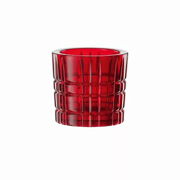 Nachtmann Square Teelichthalter rot Teelichthalter günstig online kaufen