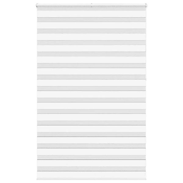 vidaXL Doppelrollo Weiß 140x230 cm Stoffbreite 135,9 cm Polyester 4014815 günstig online kaufen