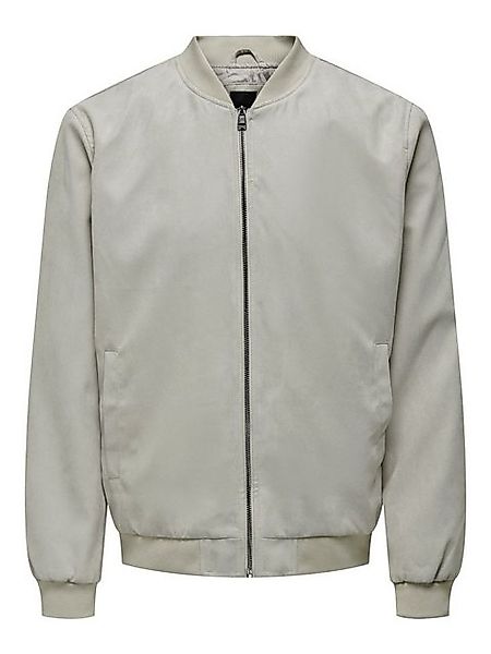 ONLY & SONS Outdoorjacke ONSLUCAS FAKE SUEDE BOMBER OTW günstig online kaufen