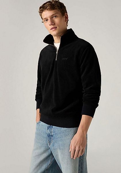 Levi's® Sweatshirt ORIGINAL HM 1/4 ZIP mit Troyer-Kragen und Logo-Stickerei günstig online kaufen
