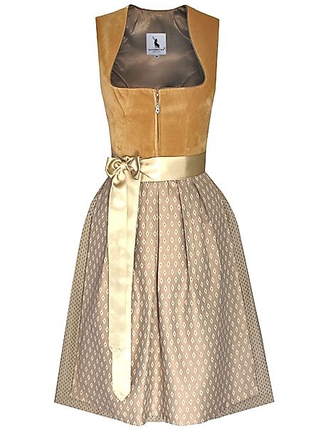 Alpenmärchen Dirndl Dirndl Adriana in hellbraun günstig online kaufen