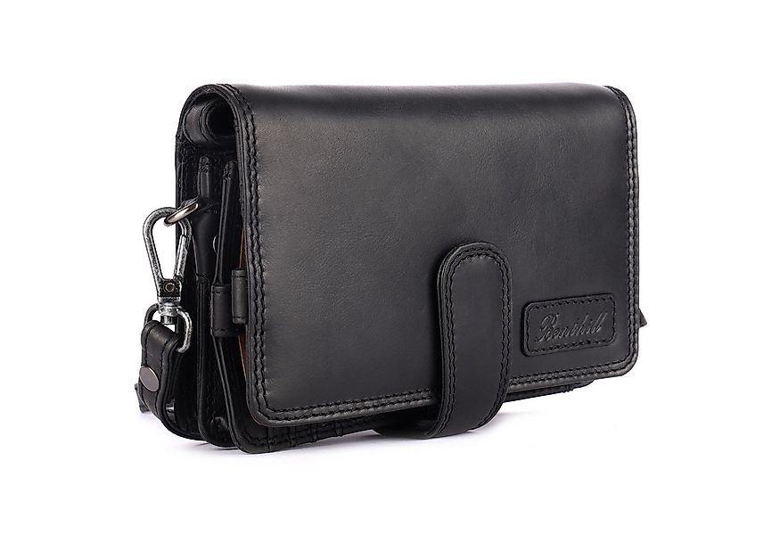 Benthill Reisetasche Echt Leder Reisebrieftasche Dokumententasche RFID Umhä günstig online kaufen