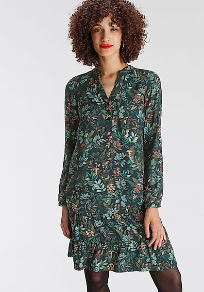 AJC Hemdblusenkleid Ohne Tasche kniefrei, elegant, aus Viskose, Langarm, mi günstig online kaufen