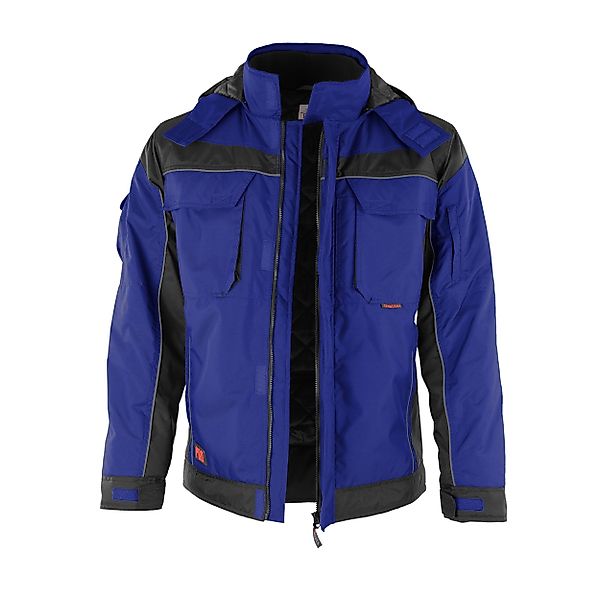 Qualitex Workwear Winterjacke Winterjacke "PRO" kornblau/schwarz, günstig online kaufen