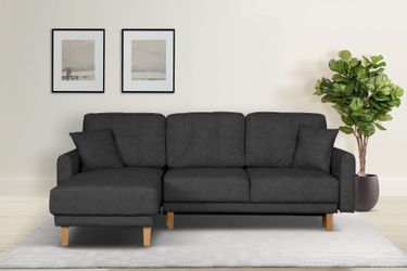 Home affaire Ecksofa "TRIPLO optionale Schlafsofa mit Bettkasten, Maße B/T/ günstig online kaufen