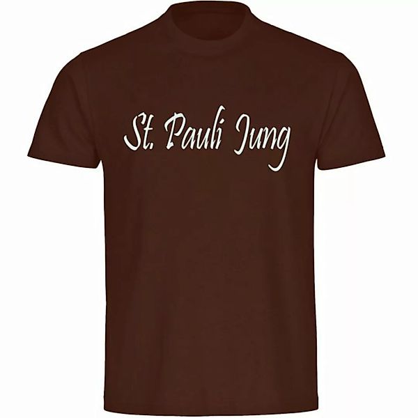 multifanshop T-Shirt Herren St. Pauli - St. Pauli Jung - Männer günstig online kaufen