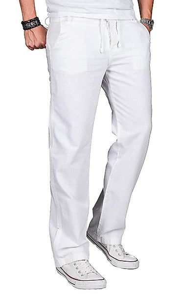 Alessandro Salvarini Straight-Jeans Herren Sommer, Leinen günstig online kaufen
