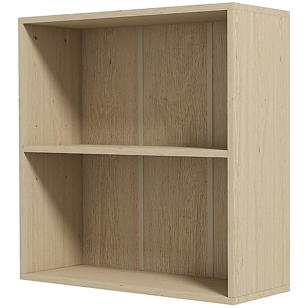 HOMCOM Bücherregal Aufbewahrungsregal mit 2 Fächern und verstellbarem Regal günstig online kaufen