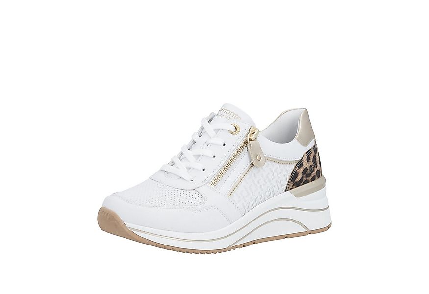 Remonte Keilsneaker Freizeitschuh, Halbschuh, Schnürer mit seitlichem Reißv günstig online kaufen