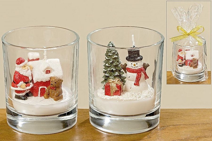 BOLTZE GRUPPE GmbH Tafelkerze Kerzentopf 2er-Set H9 Ø8cm günstig online kaufen