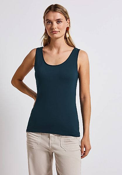 STREET ONE Trägertop, mit Materialmix günstig online kaufen