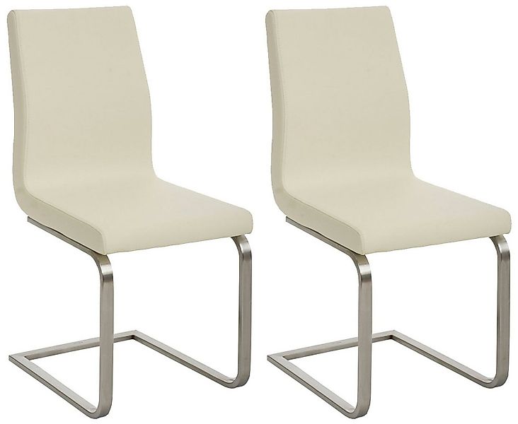 CLP Esszimmerstuhl Belfort (2er Set, 2 St), robustes Edelstahlgestell günstig online kaufen