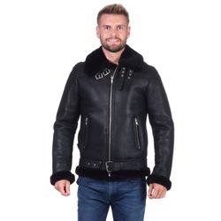 Hollert Lederjacke Herren Lammfelljacke JAMES Merino günstig online kaufen