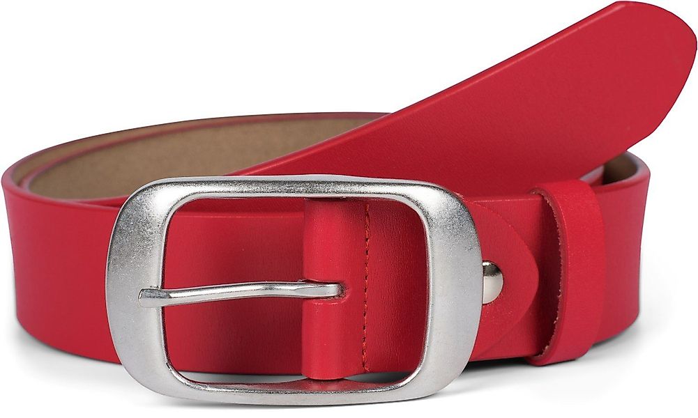styleBREAKER Ledergürtel Unisex Leder Gürtel Unifarben günstig online kaufen