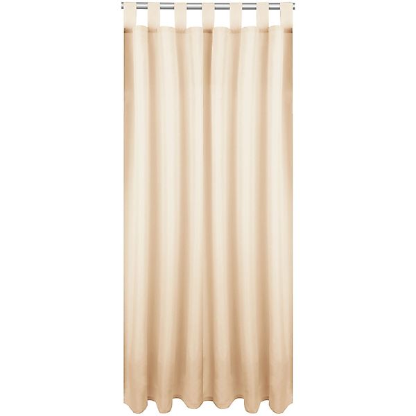 Bestlivings Dekoschal Ellen Schlaufen 140 cm x 175 cm Beige günstig online kaufen