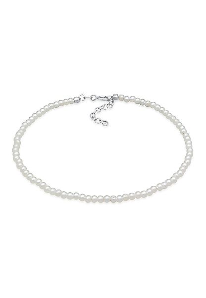 Elli Fußkette Perlen Synthetisch Klassik Basic günstig online kaufen
