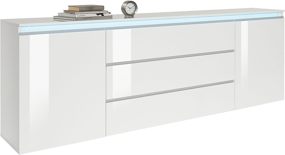 INOSIGN Sideboard "Magic, Kommode, Schrank, Kredenz", mit 2 Türen und 3 Sch günstig online kaufen