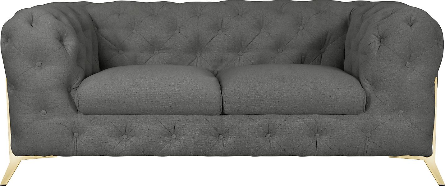 Leonique Chesterfield-Sofa Amaury, aufwändige Knopfheftung, moderne günstig online kaufen