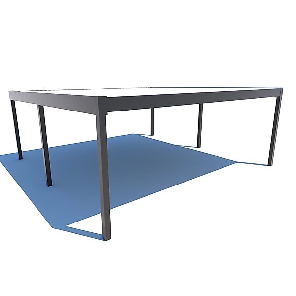 Schweng Doppelcarport Flachdachcarport C600+, BxT: 600x600 günstig online kaufen