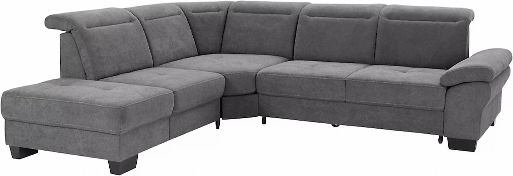 Places of Style Ecksofa »Cornwall L-Form«, incl. Sitztiefenverstellung, mit günstig online kaufen