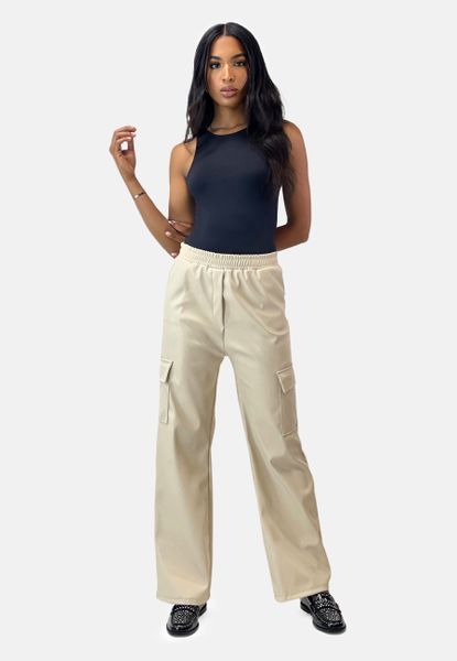 Elara Cargohose Elara Damen Cargo Leder günstig online kaufen