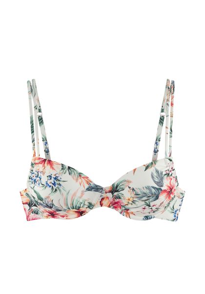 LASCANA Bügel-Bikini-Top Salsa, mit tollem Blumenprint günstig online kaufen