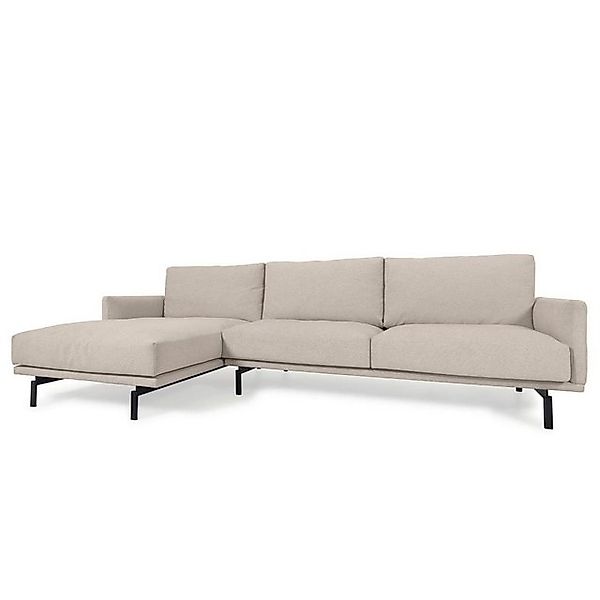 Natur24 Sofa 3-Sitzer Sofa Galene 254 x 166 x 94 cm Beige Stuhl Sitzgelegen günstig online kaufen