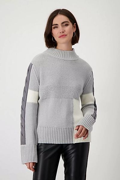 Monari Stehkragenpullover günstig online kaufen