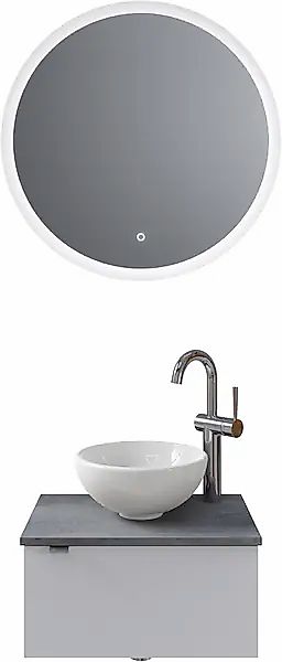 Saphir Badmöbel-Set »Serie 6915«, (4 St.), Gäste-Bad, mit LED-Spiegel und 1 günstig online kaufen
