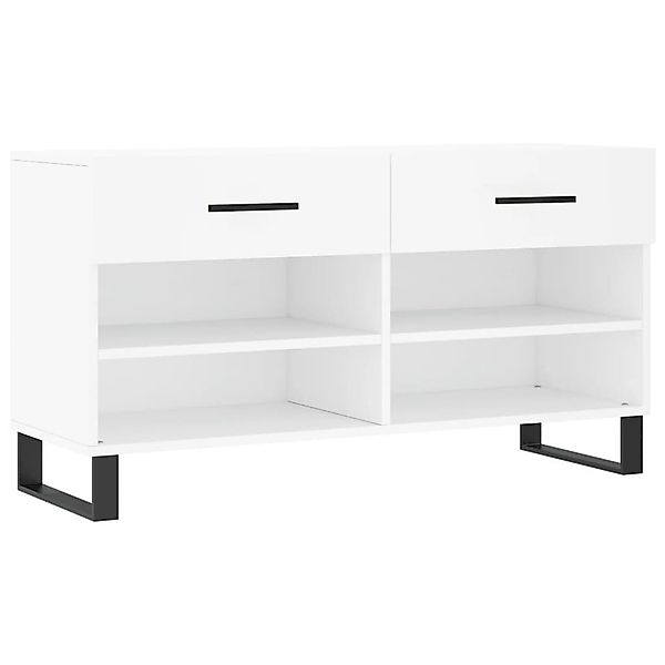 vidaXL Schuhregal Schuhbank Weiß 102x35x55 cm günstig online kaufen