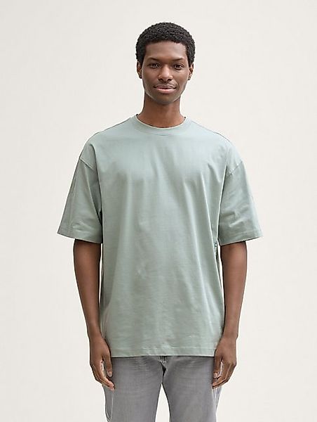 TOM TAILOR Denim T-Shirt Oversize T-Shirt mit Rückenprint günstig online kaufen