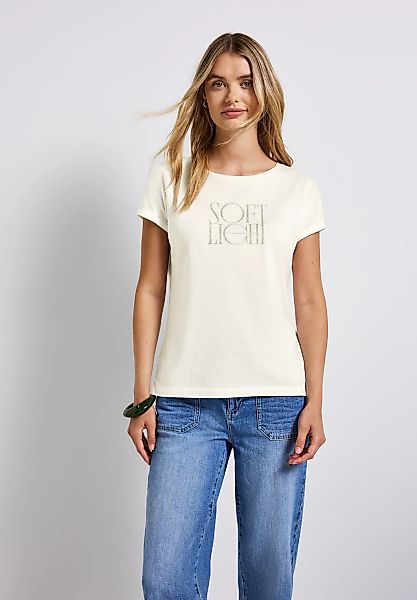 STREET ONE T-Shirt im soften Baumwoll-Mix günstig online kaufen