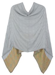 dy_mode Blusenponcho Eleganter Damen Poncho Leichtes günstig online kaufen