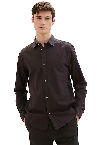 TOM TAILOR Denim Langarmhemd mit Knopfleiste günstig online kaufen