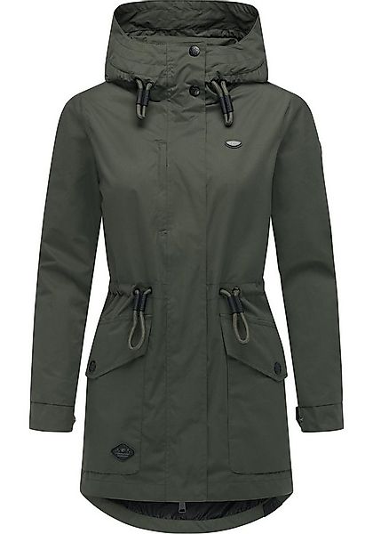 Ragwear Parka Alysa stylische Damen Übergangsjacke mit Taillenzugband günstig online kaufen