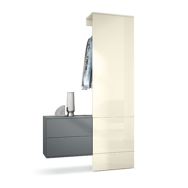 Vladon Garderoben-Set Carlton Set 2, (Wandgarderobe günstig online kaufen