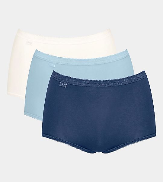 sloggi Maxislip "Basic+", (3er Pack), Baumwollmischung, weiche Nähte, Singl günstig online kaufen