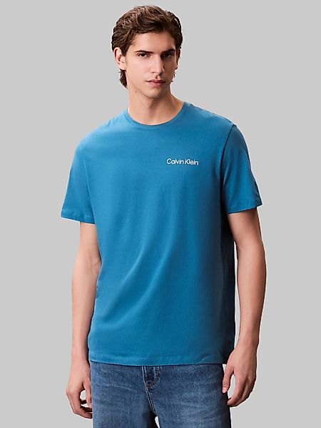 Calvin Klein Jeans T-Shirt "SS 30s E WRD STRTCH", mit großem Logodruck auf günstig online kaufen