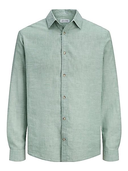 Jack & Jones Langarmhemd JJESUMMER LINEN BLEND SHIRT L/S SN Baumwollmischun günstig online kaufen