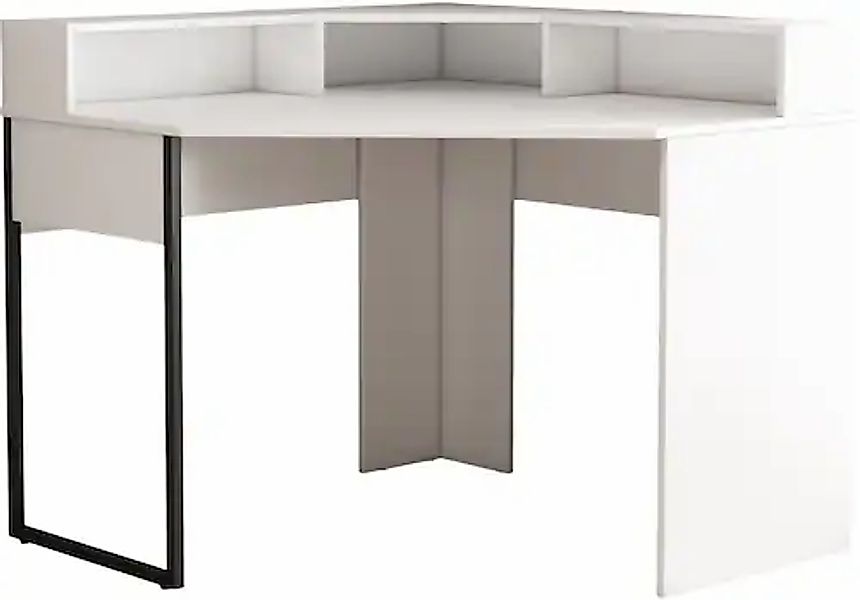 OTTO home Eckschreibtisch »Moid« Set, mit Schreibtischaufsatz, modernes Des günstig online kaufen