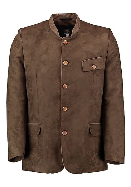 OS Trachten Trachtenjanker Wumgake Trachtensakko mit 3 Pattentaschen, Stick günstig online kaufen