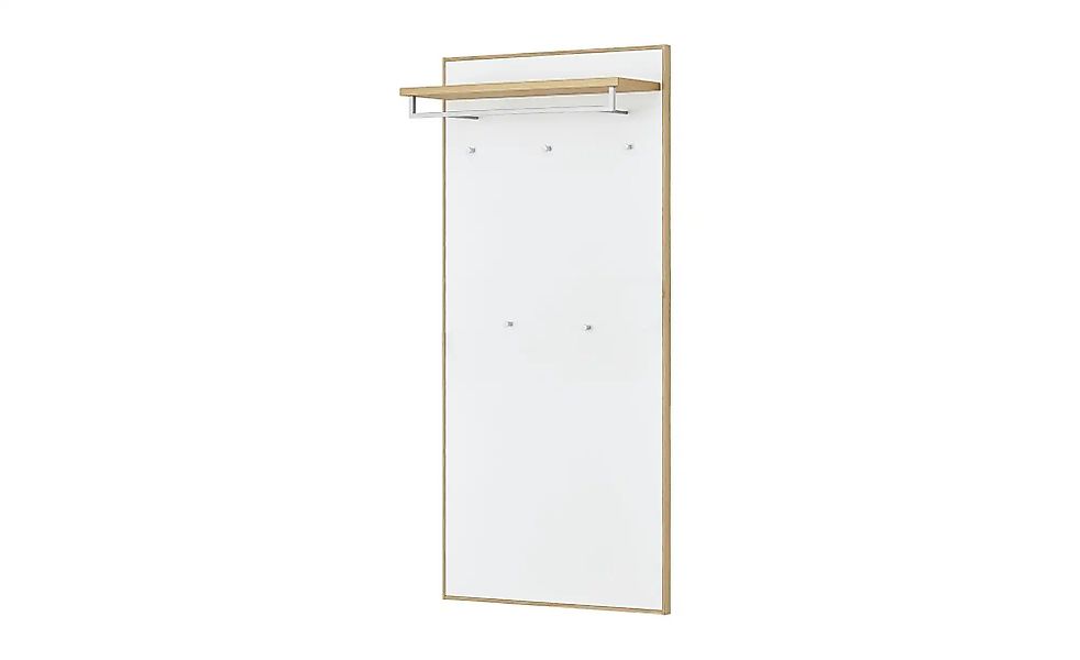 Garderobenpaneel   Tiba  ¦ weiß ¦ Holzwerkstoff ¦ Maße (cm): B: 83 H: 183 T günstig online kaufen